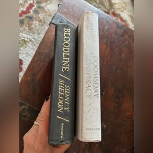 Two Hardback Books by Sidney Sheldon